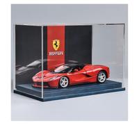 ZHRDWE 1:24 For Ferrari Car Toy Model Hobby Collection Display Gifts For Friends And Relatives Model Vehicle(Red-A)