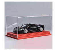 ZHRDWE 1:24 For Ferrari Diecast Toy Car Static Decoration Collection Model Vehicle(Black-C)