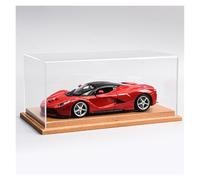 ZHRDWE 1:24 For Ferrari Model Toy Race Car Boyfriend Men's Boy Desktop Ornaments Surprise Gift Model Vehicle(Red-A)