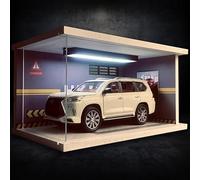 ZHRDWE 1：24 For Lexus LX570 Garage Edition Collectible Die-Cast Vehicles For Friend Model Car Model Vehicle(White)