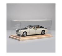 ZHRDWE 1/24 For Rolls Royce Phantom Acrylic Display Case Alloy Diecast Toy Cars Model Collectionvehicle Decoration Model Vehicle(Style 1)