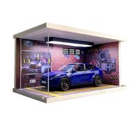 ZHRDWE 1:24 For Tesla Model Y Die-cast Car Garage Display Case Static Ornaments Collection Vehicle Gifts Model Vehicle(Style 6)