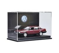 ZHRDWE 1:24 For Volkswagen Santana Miniature Model Classic Vintage Collectible Collection Display Gifts Souvenirs Model Vehicle(Red-A)