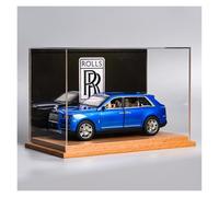 ZHRDWE 1/24 Rolls Royce Phantom Acrylic Display Case Limousine Zinc Alloy Metal Car Toy Collectible Vehicle Gift Model Vehicle(Style 7)