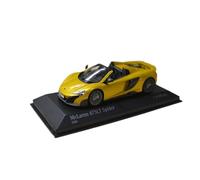 ZHRDWE 1:43 For McLaren 675LT Yellow Alloy Collection Sports Car Model Toys Adult Static Display Vehicles Model Vehicle
