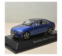 ZHRDWE 1:43 For Mercedes-Benz C-Class W206 Blue Diecast Cars Model Toy Boys Teens Adult Vehicle Model Vehicle