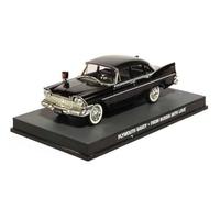 ZHRDWE 1: 43 for Plymouth Black Classic Car Model Toy Collection Decoration Gift Model Vehicle