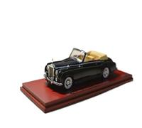 ZHRDWE 1:43 For Rolls-Royce Silver Cloud II Black Metal Antique Classic Model Cars Art Collection Memorial Model Vehicle