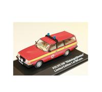 ZHRDWE 1:43 For VOLVO 240 FIRE MORA Diecast Collectible Model Car Hobby Toys Vehicle Gift Model Vehicle
