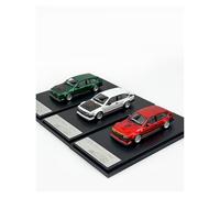 ZHRDWE 1:64 For Alfa Romeo Gtv6 Wide-body Modification Hood Can Be Opened Model Car Toy Collection Ornaments Model Vehicle(green)