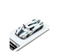 ZHRDWE 1:64 For Koenigsegg Agera R White Die-cast Miniature Model Car Toy Commemorative Collectible Model Vehicle