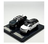 ZHRDWE 1:64 For Land Rover Range 5th Generation Honor Genesis Edition Die-Cast Car Toy Miniature Model Model Vehicle(Black)