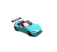 ZHRDWE 1:64 For Mazda MX5 Blue Alloy Sports Car Model Toy Collectible Vehicle Static Display Model Vehicle