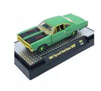 ZHRDWE 1:64 For Plymouth 1969 Supercar Alloy Retro Model Car Static Display Collection Gift Model Vehicle