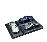 ZHRDWE 1:64 For Porsche 911 992.2 GT3 Miniature Vehicle Alloy Racing Model Car Ornament Souvenir Model Vehicle(Silver)