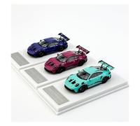 ZHRDWE 1:64 For Porsche 911 992 GT3 RS Diecast Car Miniature Model Collection Static Display Souvenir Model Vehicle(Red)