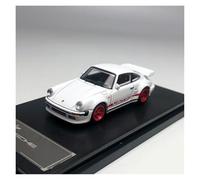 ZHRDWE 1:64 For Porsche 930 Blackbird 911 Turbo Wangan White Car Model Toy Collection Gift Static Decoration Model Vehicle