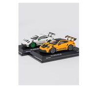 ZHRDWE 1:64 For Porsche911 992GT3RS Adult Collectible Sport Race Car Toy Model Static Display Model Vehicle(White)
