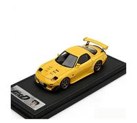 ZHRDWE Die-cast Resin 1:43 For Mazda RX7 FD3S Super Car Model Toy Birthday Gift Idea Yellow Model Vehicle