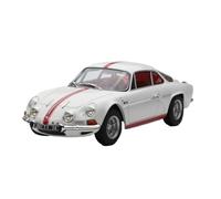 ZHRDWE Diecast Car 1/18 For Alpine A110 1600S Diecast Metal Classic Model CarDecoration Collection Toy Vehicles Gifts(White)