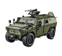 ZHRDWE Diecast Car 1/18 For Large Scale Dongfeng M-Terra SWAT Alloy Off Road ORV SUV Diecasts Toy Vehicles Metal Car Model(green)