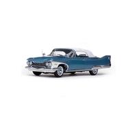 ZHRDWE Diecast Car 1:18 For Large Scale Platinum Plymouth 1960 Metal Diecast Alloy Retro Car Model Hobby Collection Toys Display(green)