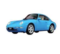 ZHRDWE Diecast Car 1:18 For Porsche Carrera 911(993) AA Metal Diecast Model Car - Special Design Large Size Collectors Gifts(Blue)