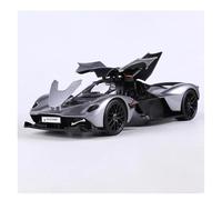 ZHRDWE Diecast Car 1:18 For Valkyrie 2022 Green/silver Alloy Model Car Metal Die-cast Vehicle Vehicle(Gray)