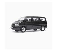 ZHRDWE Diecast Car 1:18 For Volkswagen T4 Black Die Cast Metal Model Toy Van Gift Hobby Toys Collectibles Static Ornaments