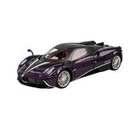 ZHRDWE Diecast Car 1:18 Pagani Huayra Dinastia Simulation Alloy Racing Model Toy Large Size White And Blue Miniature Car(Purple)