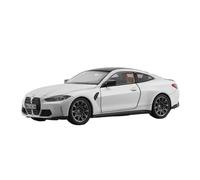 ZHRDWE Diecast Car 1:23 For BMW M4 G82 THE M4 Supercar Diecast Model Toys Vehicle Dynamic Interactive Gift(White)