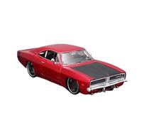 ZHRDWE Diecast Car 1:24 Dodge Charger R/T 1969 Classic Static Ornaments Alloy Vehicle Model Adult Collection Boy Gift Miniature Car