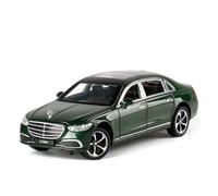 ZHRDWE Diecast Car 1:24 For BENS S400 S-Class Alloy Diecasts Model Pull Back Vehicles Toy CarInterac Tive Game Ornament Gift(green)