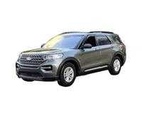 ZHRDWE Diecast Car 1:24 For FORD EXPLORER XLT SUV Alloy Diecasts Metal Toy Off-road Vehicles Car Model Hobby Gifts(Gray)