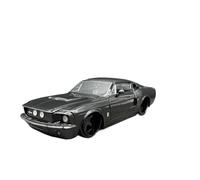 ZHRDWE Diecast Car 1:24 For Ford Mustang Shelby GT500KR Alloy Die Cast Model Vehicle Gift Toy Vehicles Boys And Teens(Black)