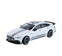 ZHRDWE Diecast Car 1:24 For Miniature GT63 Diecast Alloy Model Car Collectible Metal Vehicle Boys Birthday Christmas Toys(White)