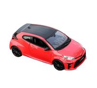 ZHRDWE Diecast Car 1:24 For Toyota GR Yaris Supra Coupe Alloy Diecast Model Super Luxury Sport Car Gifts(Red)