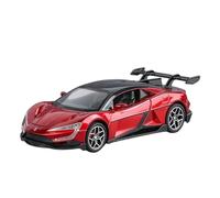 ZHRDWE Diecast Car 1/32 For BYD Yangwang U9 Alloy Racing Vehicle Type Sound And Light Simulation Boy Toy Gift Miniature Car(Red)