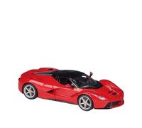 ZHRDWE Diecast Car 1:32 For Ferrari LaFerrari Alloy Sports Car Model Simulation Sound And Light Toy White Red Vehicle(Red)