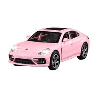 ZHRDWE Diecast Car 1:32 For Porsches Panamera Coupe Alloy Diecast Car Toy With Lights And Music Gift For Boys And Teens(Pink)