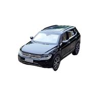ZHRDWE Diecast Car 1:32 For Volkswagens Tiguan L SUV Alloy Car Model Diecast Toy Vehicles Sound Light Explore Games Gifts