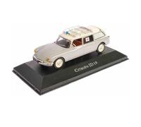 ZHRDWE Diecast Car 1:43 For Atlas1964 Ambulance Diecast Alloy Die Cast Model Vehicle Classic Car Collection Souvenir Display Toy Gifts