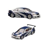 ZHRDWE Diecast Car 1/64 For BMW M3 E46 GTR Toy Car Model Diecast Miniature Super Racing Rally Collection Gift