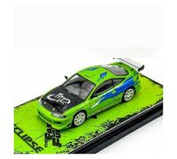 ZHRDWE Diecast Car 1/64 For Mitsubishi ECLIPSE Alloy Racing Die-casting Metal Toy Car Supercar Model Vehicle Toys Gift