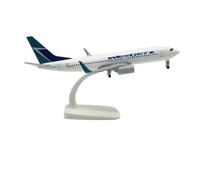 ZHRDWE Miniature 1/400 For Simulation B737 Aircraft Model Canada WestJet Alloy Metal Airplane Plane Airplanes Ornaments Toy Airplane Toy