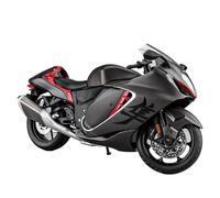 ZHRDWE Motorbike Toy 1:9 For Collector's Edition SUZUKI Hayabusa GSX-1300R Alloy Racing Motorcycle Model Hobbyist Toys Gifts Vehicle(Gray)