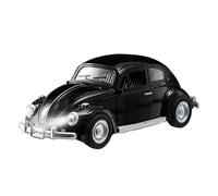 ZHRDWE Toy Car 1:18 For Beetle Alloy Classic Diecasts Metal Toy Retro Vehicles Car Model Birthday Ideas Gift(Black)
