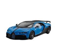 ZHRDWE Toy Car 1:18 For Bugatti Chiron PUR SPORT Large-Scale Alloy Collector’s Edition Die-cast Model Racing Car Vehicle Model(Blue)