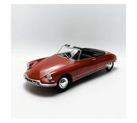 ZHRDWE Toy Car 1/18 For Citroen Ds DS19 Large-Scale Alloy Collector Edition Cabriolet Diecast Model Car Toy Gift Collection(Red)