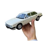 ZHRDWE Toy Car 1:18 For Jaguar XJ6 Metal Model Car Static Display Collectible Gift White